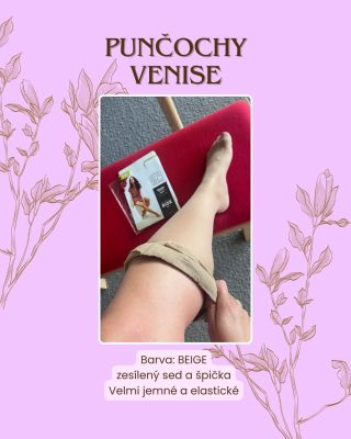 🌥️ Léto? Spíš "červenec podle ČR" 😄 Naštěstí jsou tu jemné punčochy Venise – elegantní a pohodlné i v chladnějším večeru.